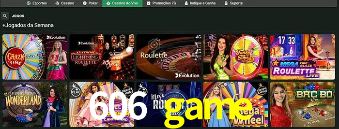 606 game bet