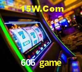 Slots com jackpots e giros grátis na 606 game