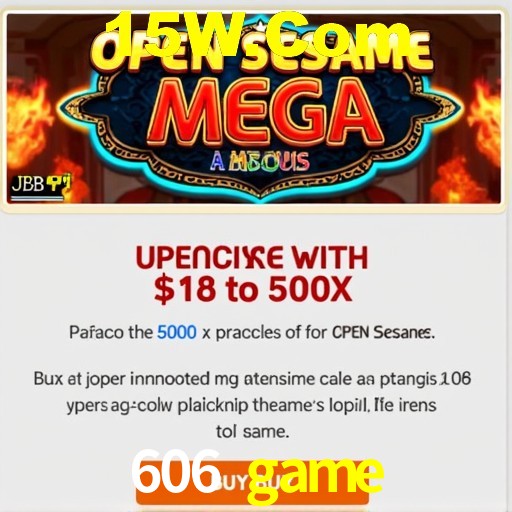 Tecnologia da Plataforma 606 game